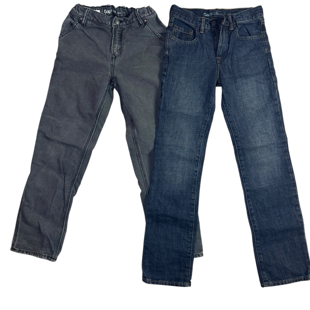 Gap Kids 1969 Jeans Boys Size 12 Lot of 2 (Slim & Regular)